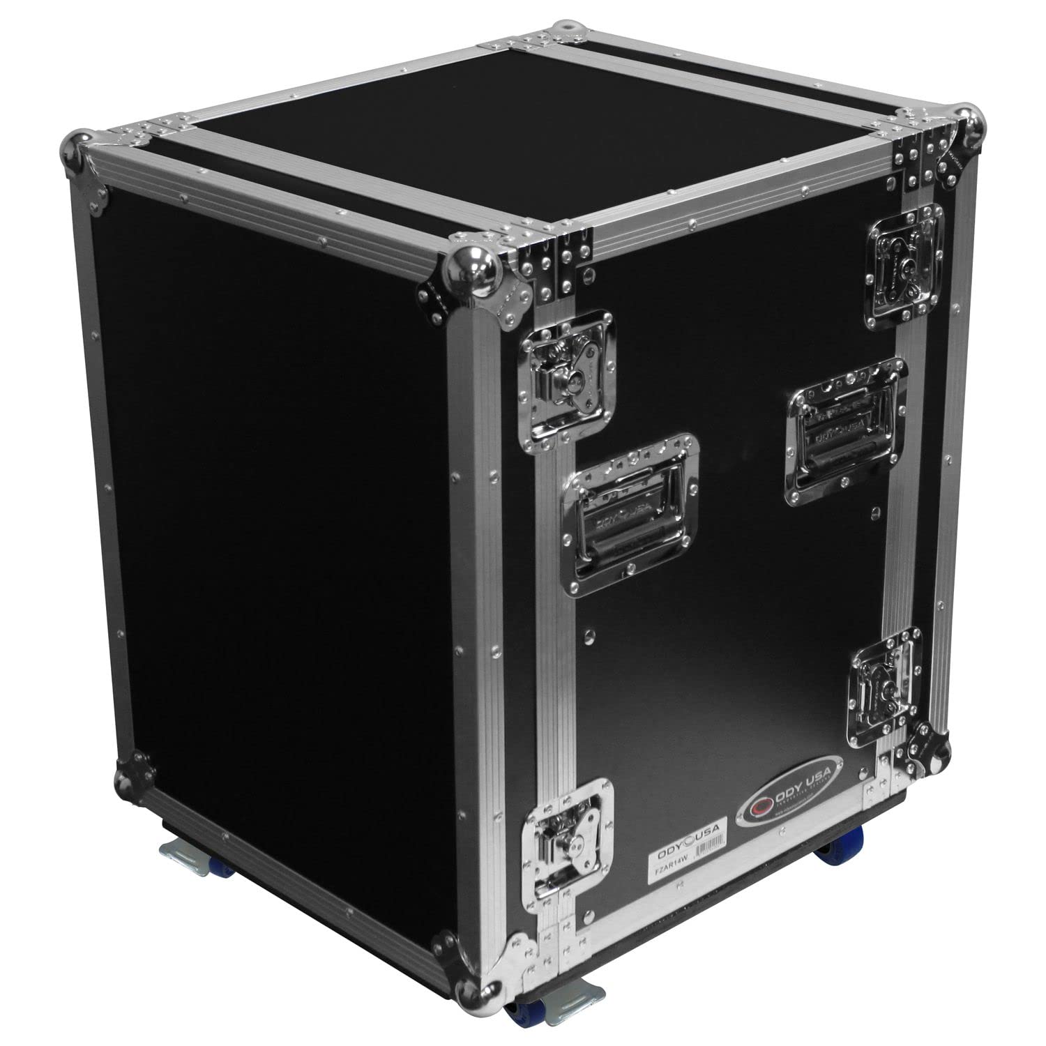 14U Pro Amp Rack with Casters