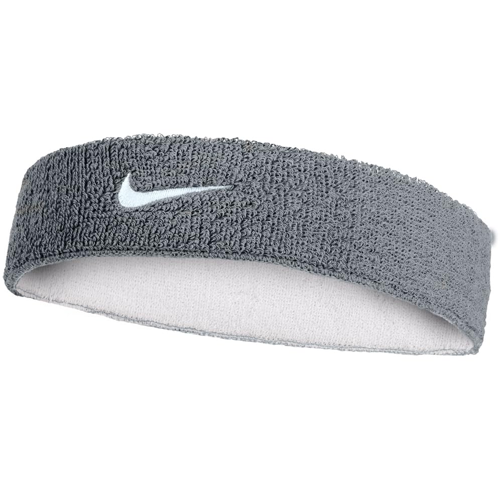 Nike Swoosh Classic Reversible Headband (Cool Grey/White/Cool Grey)-image-45