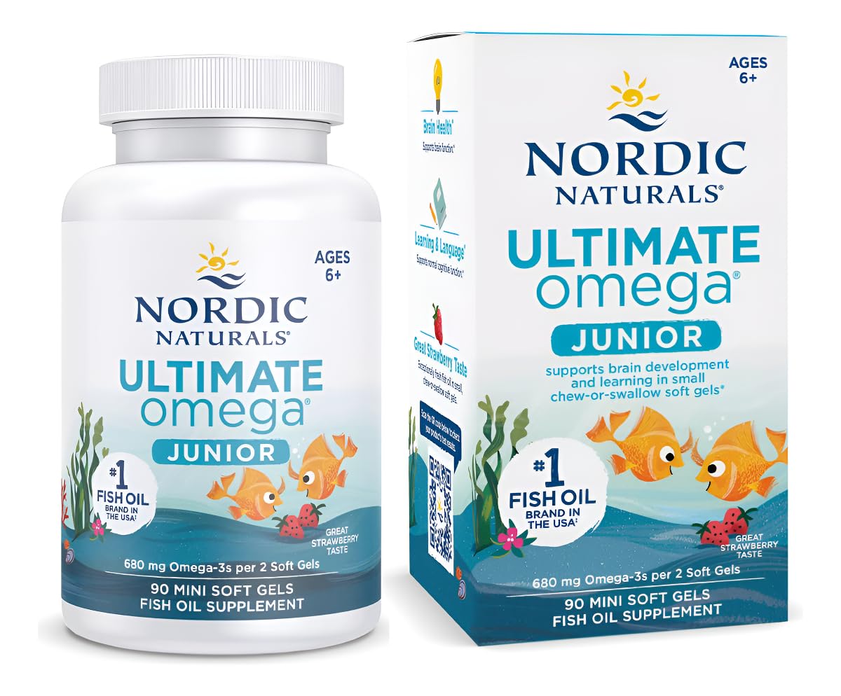 Nordic Naturals Ultimate Omega Junior 90 Soft Gel