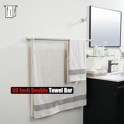 Miniatura 4 de Barra de toallas doble JQK A1, TB100-P