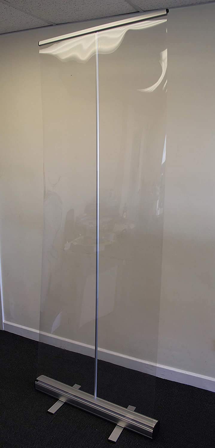 Barriera Parastarnuti VEVOR 121x200cm - Divisorio Trasparente Autoportante Per Negozi E Uffici - Foto 12