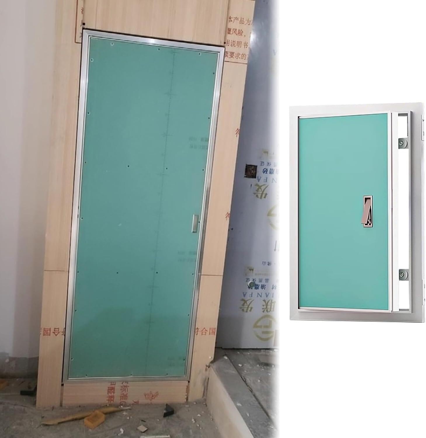 VUIKLCty Plasterboard Access Panel With A Push-to-open Latch(80x120cm (32x48in))