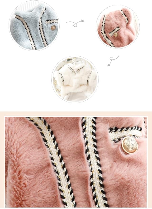 Disfraz de Princesa Tweed AZA para Perro Pequeño, Blanco, Talla M miniatura 4