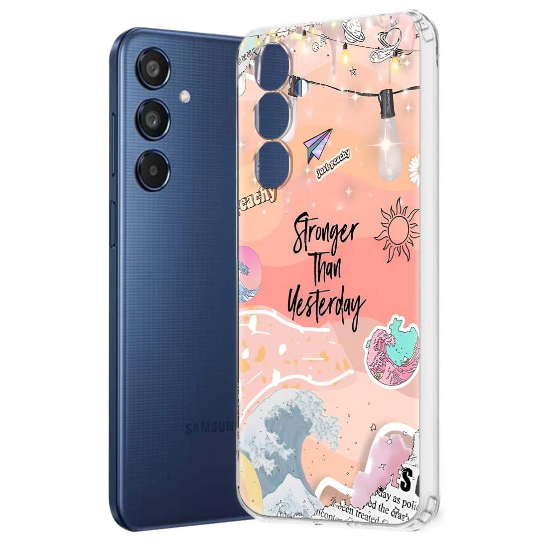 Fashionury Designer Soft Back Cover Case Compatible for Samsung M35 5G, Printed,Transparent,Flexible, Silicon for Samsung Galaxy M35 5G -D2168 (B0D9DF5FRF) Amazon Price History, Amazon Price Tracker