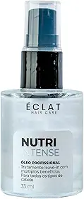 Óleo Reparador Nutri Intense Eclat 33ml - Finalizador Capilar Anti Frizz com Proteção Térmica e Brilho para Pontas Duplas e Cabelos Ressecados - Nutrição Profissional