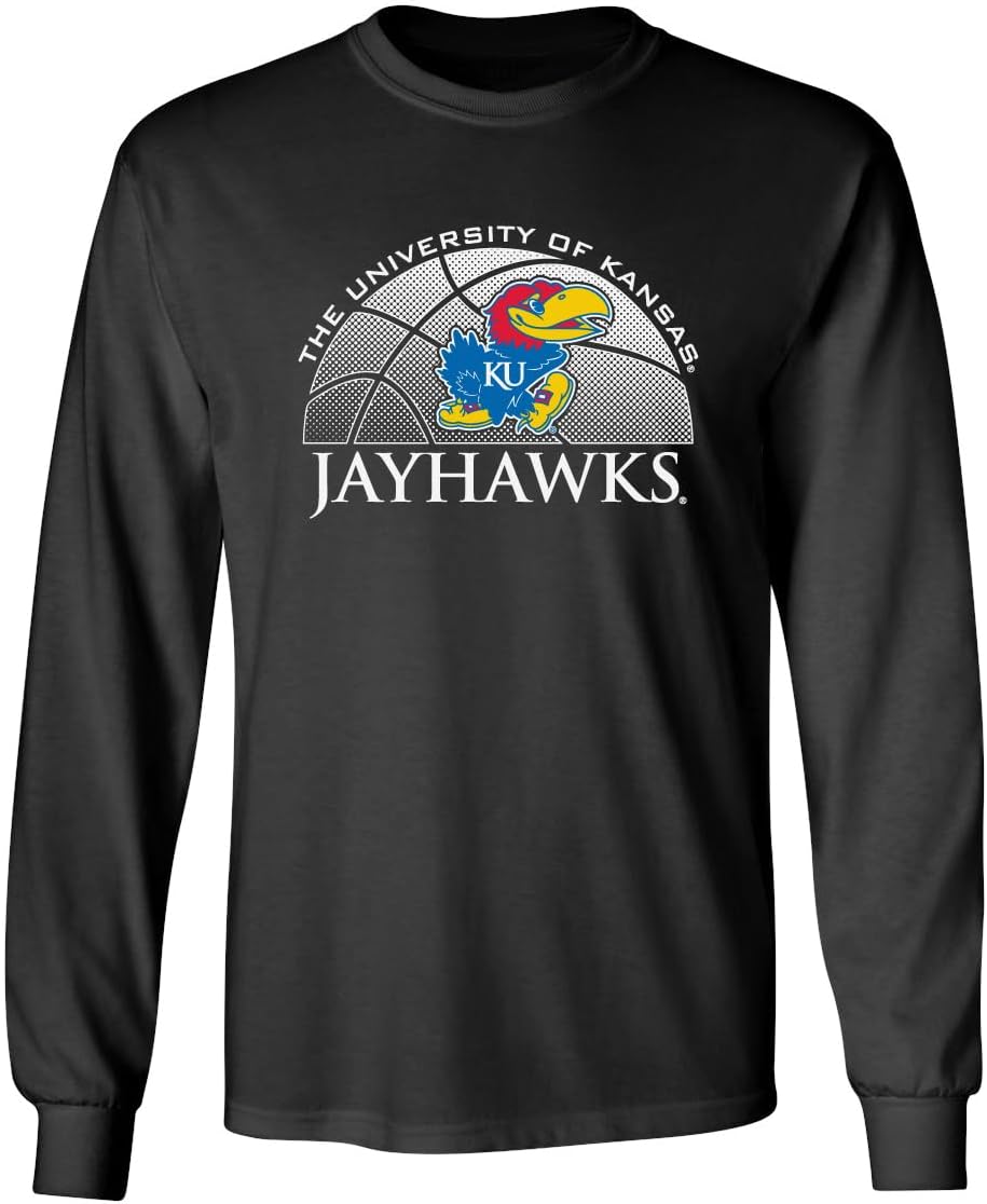 CornBorn Kansas Long Sleeve Shirt - KU Long Sleeve Tshirt - Pick Your Design