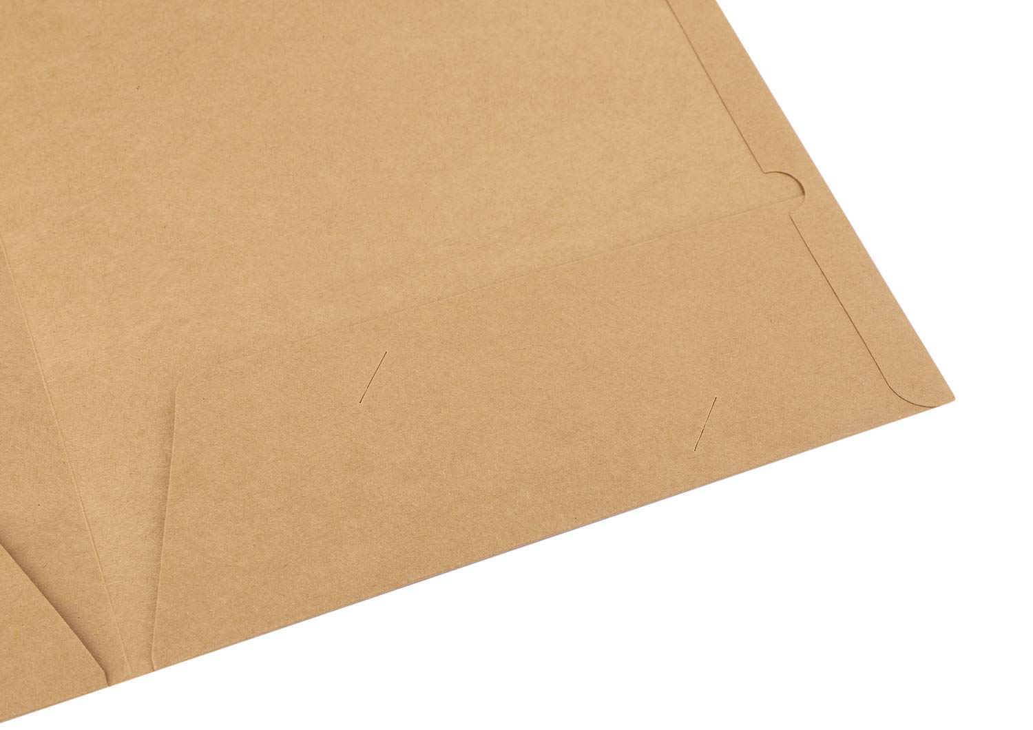 Lot de 10 Chemises Cartonnées avec Rabat à Deux pochettes A4 Dossier de Fichiers à Insertion en Papier Kraft Chemise de Protège-Certificat Diplôme Discours Contrat Commercial pour Bureau Scolaire