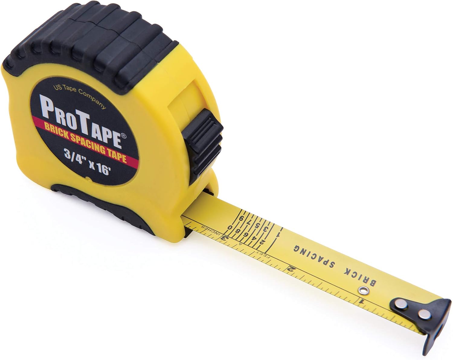 US Tape 52436 ProTape XR Series 3/4" x 16' Brick Spacing Tape; yellow