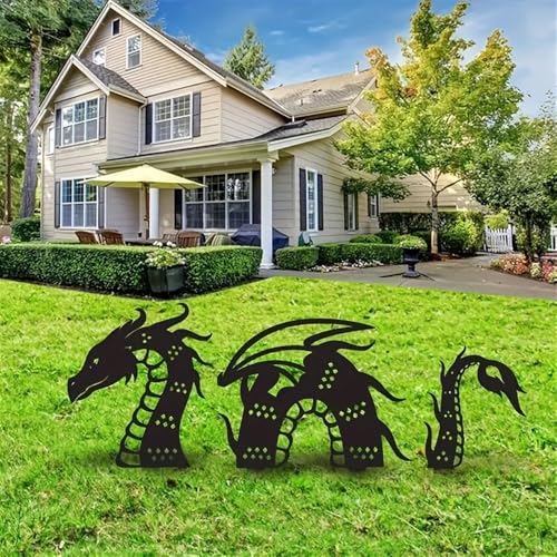 Gartendekorationen Bezauberndes 3-teiliges Drachenpfahl-Set – Metall, freistehende Außendekoration für den Unabhängigkeitstag Beyond Dragonfly Decor Dragon Patio Set Gartendekorationen Bezauberndes 3-teiliges Drachenpfahl-Set – Metall, freistehende Außendekoration für den Unabhängigkeitstag Beyond Dragonfly Decor Dragon Patio Set
