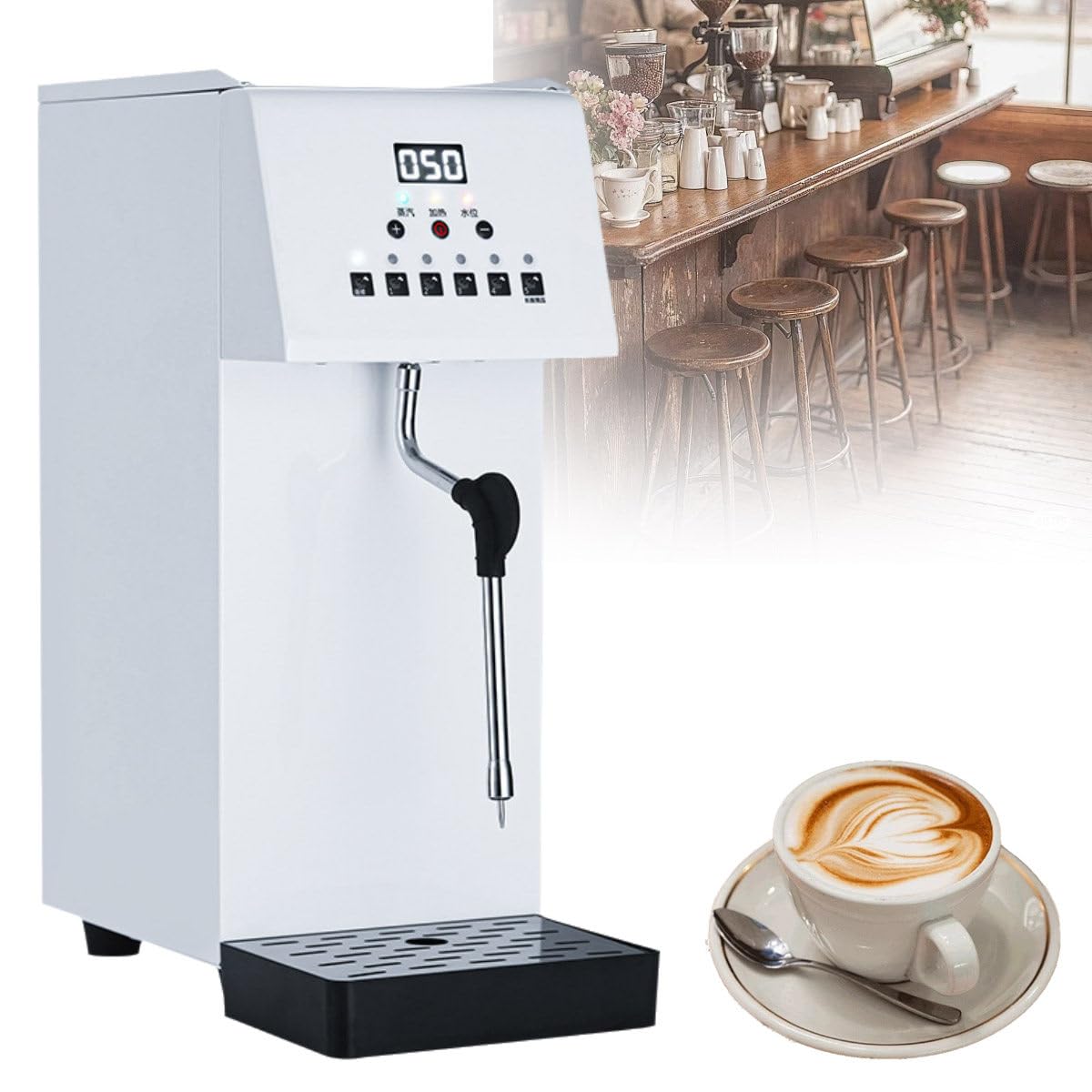 Commercial Steam Milk Frother Machine, Commercial Milk Frother and Steamer
