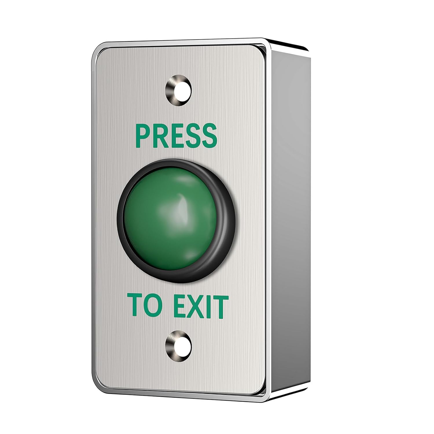 Push to Exit Button with Back Mount Box IP67 Waterproof Stainless Steel NO/NC Press Exit Switch