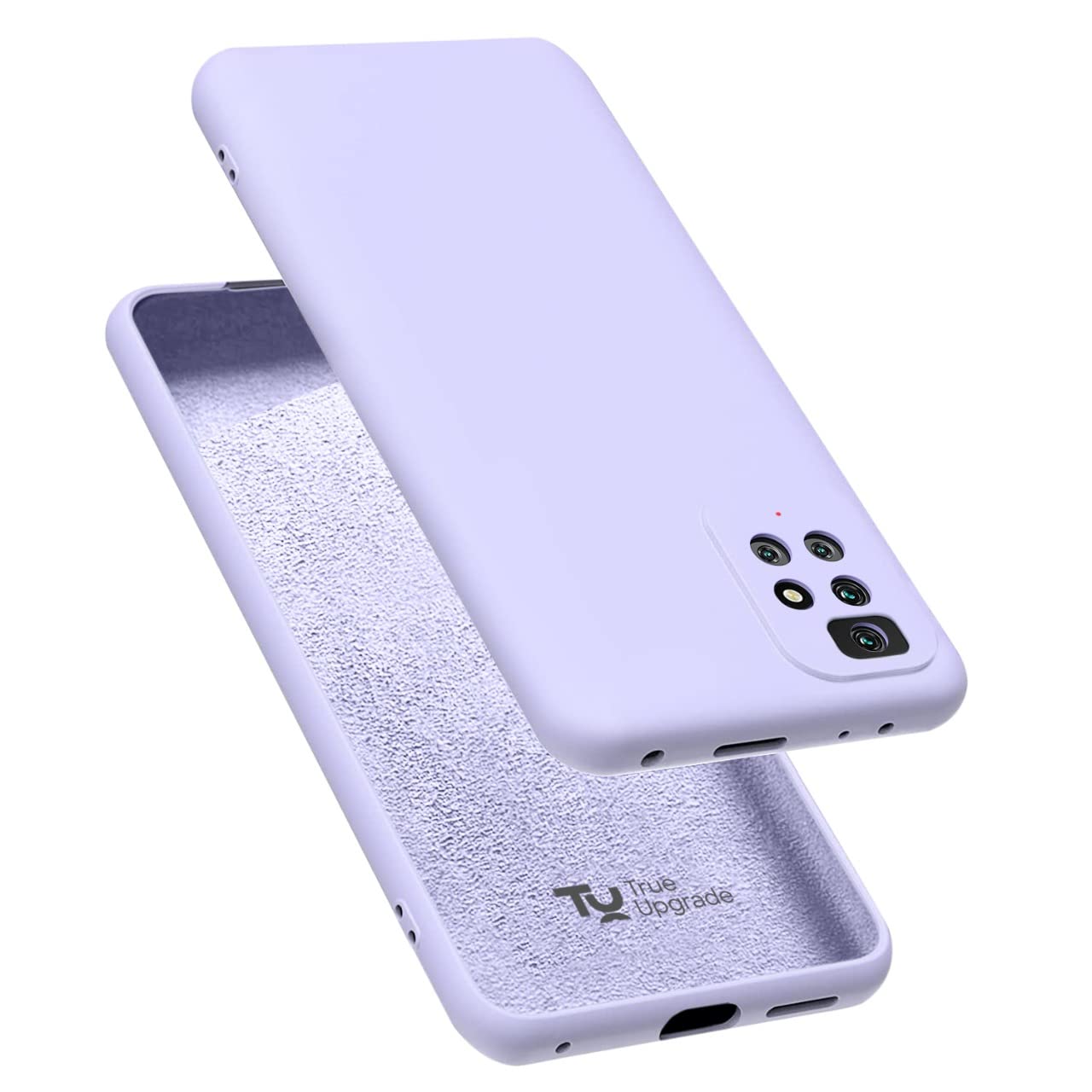 TRUEUPGRADE Liquid Silicone Back Cover Case Compatible for Redmi Note 11T 5G | Microfiber Inside | 360 Degree Protection Back Case Cover for Redmi Note 11T 5G - Purple (B09P75M9DM) Amazon Price History, Amazon Price Tracker