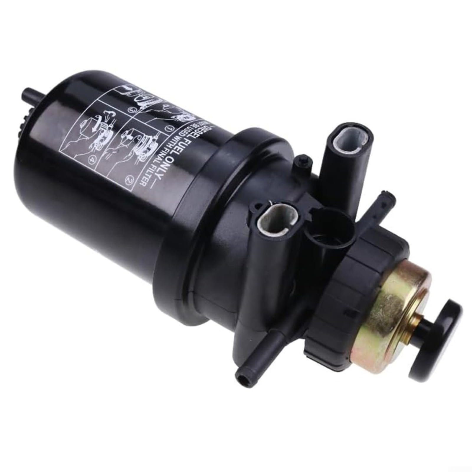 Filtro de combustible separador de agua para 4120 4320 4520 4720 CT322 CT332, repuesto RE509441 RE508202, 5 filtración con válvula de drenaje