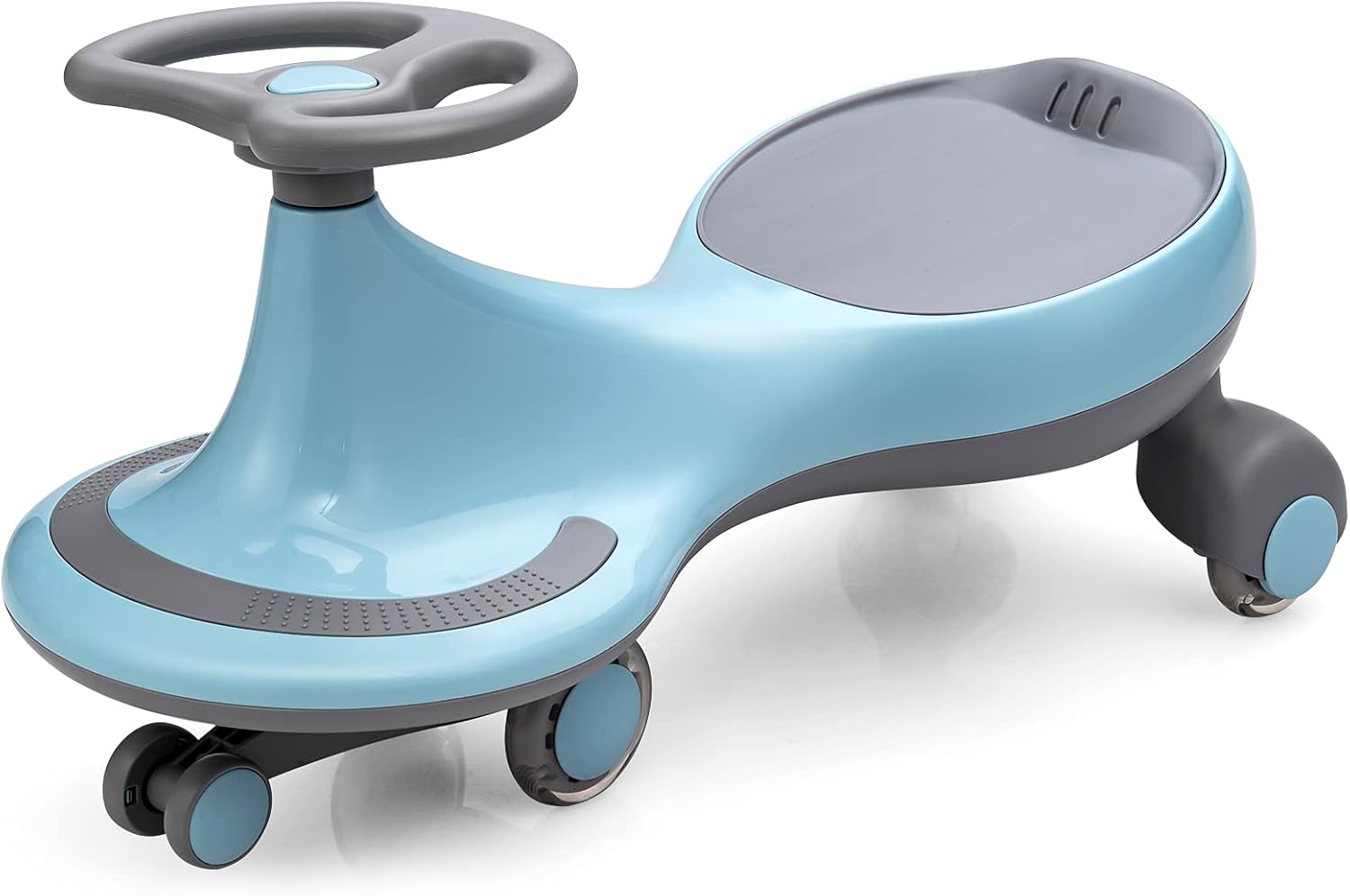 COSTWAY Coche Correpasillo con Ruedas y Manillar Coche Giratorio para Niño Swing Car Carga hasta 50kg para Niños Más de 2 Años (Azul)