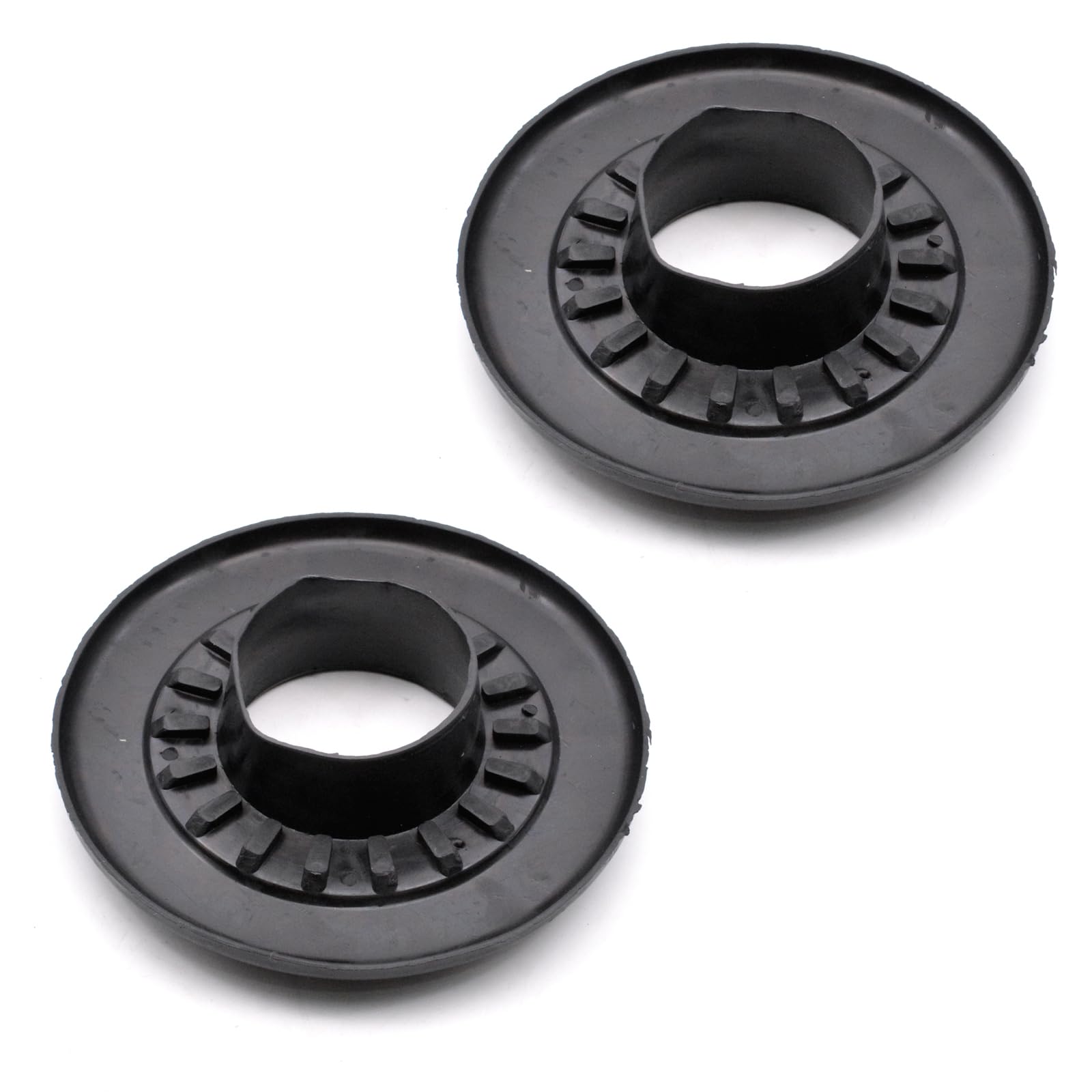 2X Hintere obere Federisolator-Kit-Gummiplatte Federteller Hinterachse oben Für Jeep Grand Cherokee 1999 2000 2001 2002 2003 2004 52088346AB
