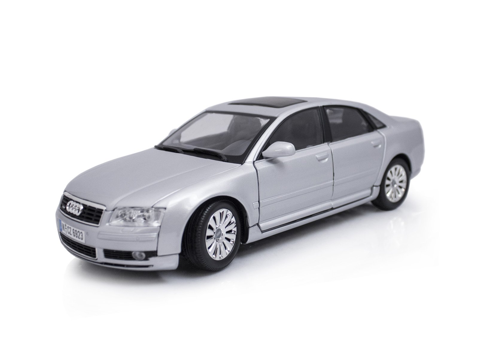 2004 Audi A8 Black 1/18 Diecast Car Model by Motormax : Amazon.sg