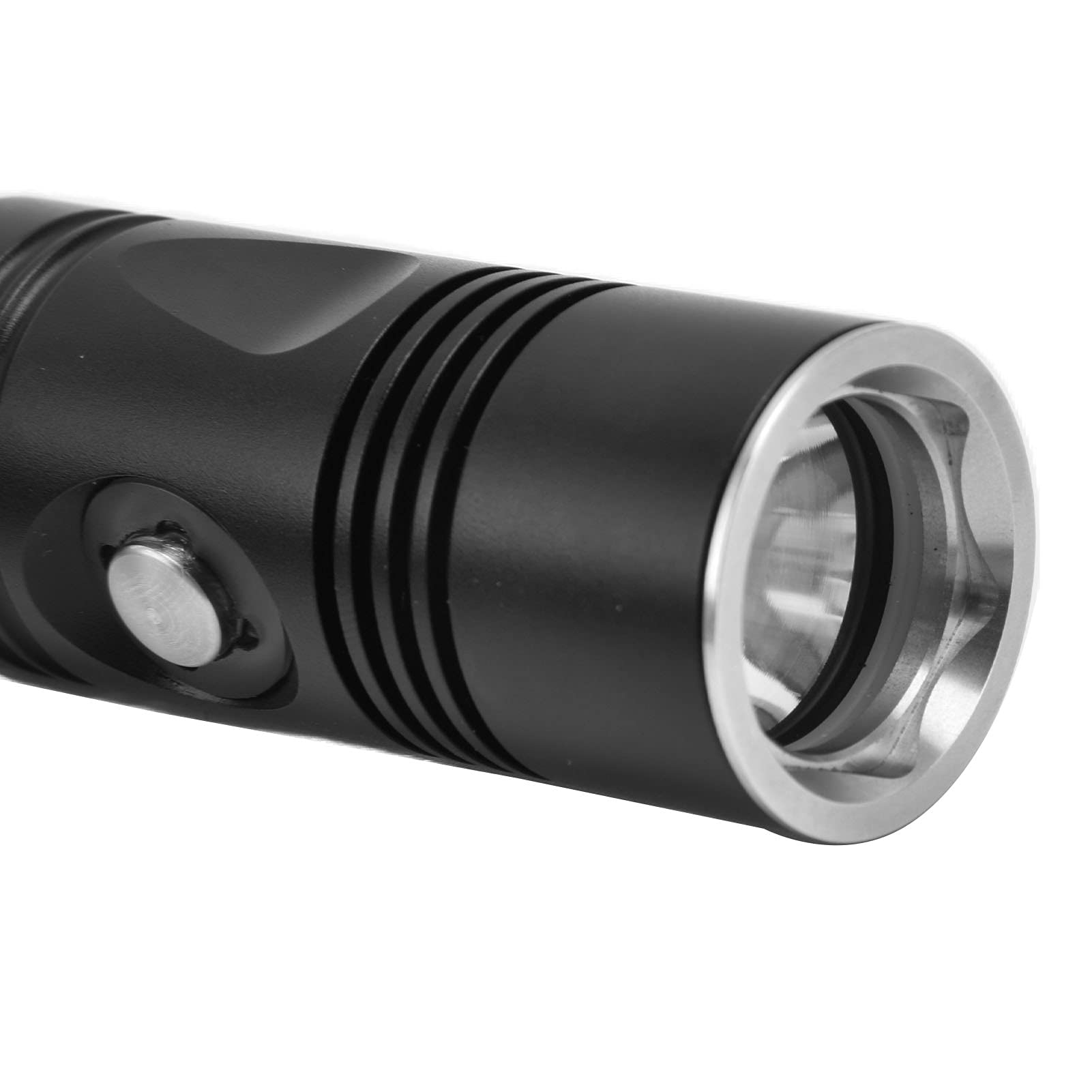 Lampada subacquea, per pesca subacquea, luce di riempimento, impermeabile IPX8, 5 modalità di illuminazione, per immersioni profonde 80 m, sport acquatici all'aperto