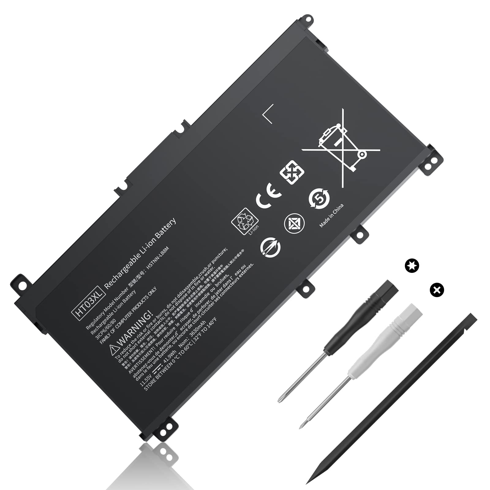 DREAMME HT03XL Battery [11.55V/41.9Wh] for HP- L11119-855 Laptop Battery for Hp Pavilion 14-CE 14-DF 14-CF,15-CS 15-DA 15-DB 15-DW 15-CU 15-CW,17-by 17-CA Series HSTNN-1B80 HSTNN-DB8R Laptop