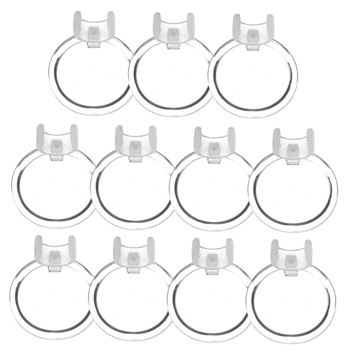 Artibetter 20Pcs Rhinestone Sticky Magnifying Lens for Art Multi Purpose Magnifier for Embroidery Painting for Drawing and DIY Crafts Flexible Use for All Ages