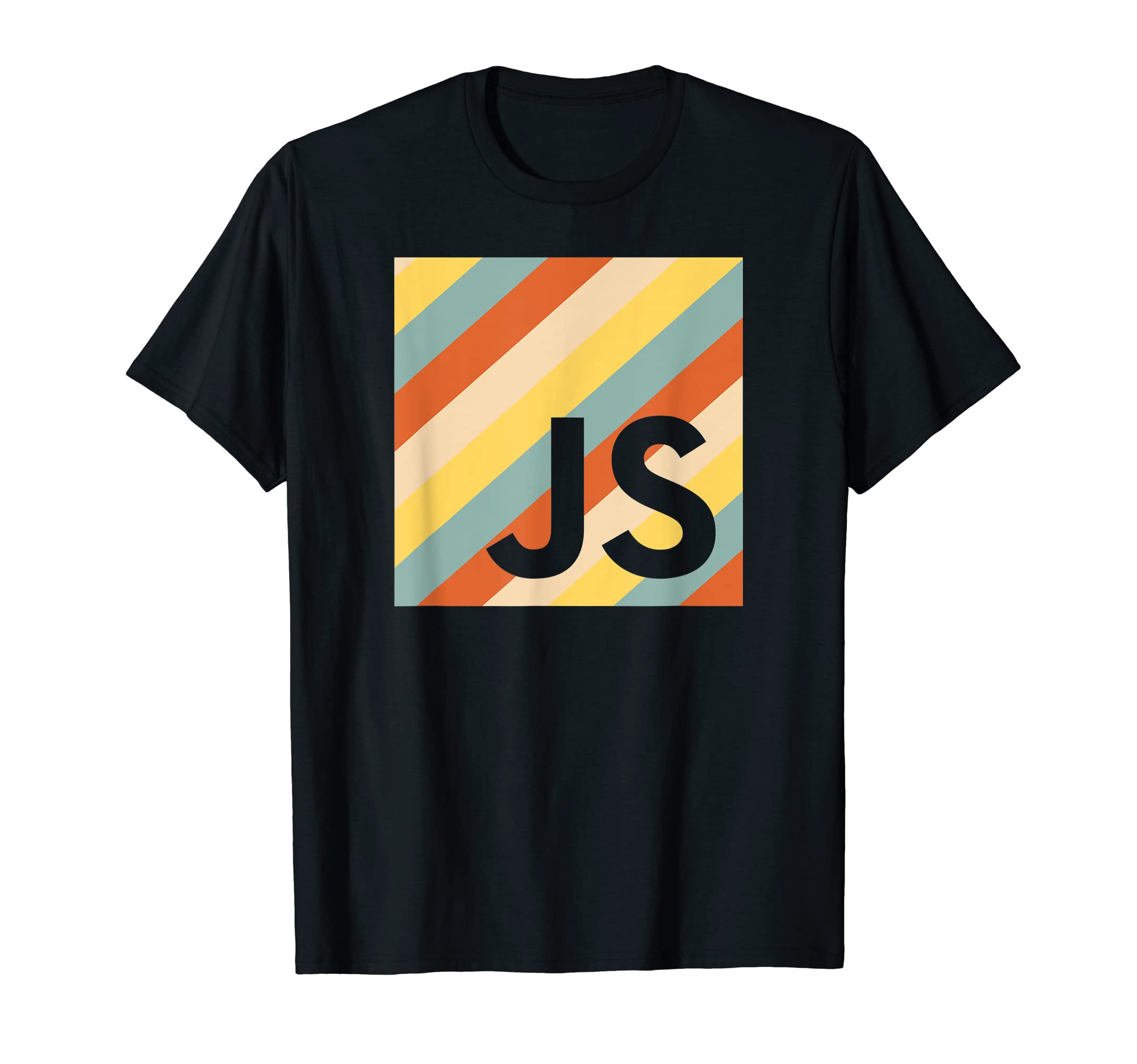 Snapklik.com : JavaScript Shirt Retro JS Logo
