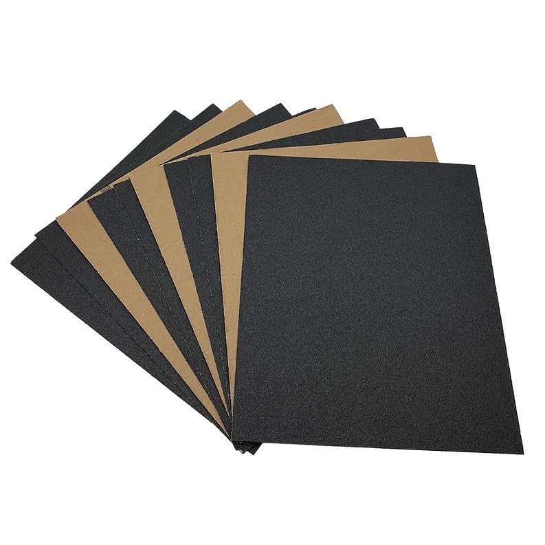 Wet & Dry Sandpaper Sheets for Wood & Metal | Heavy Duty Abrasive Paper for Polishing, Rust Removal & Surface Finishing | Hand Sanding Sheets (120 Grit, 5)-image-14