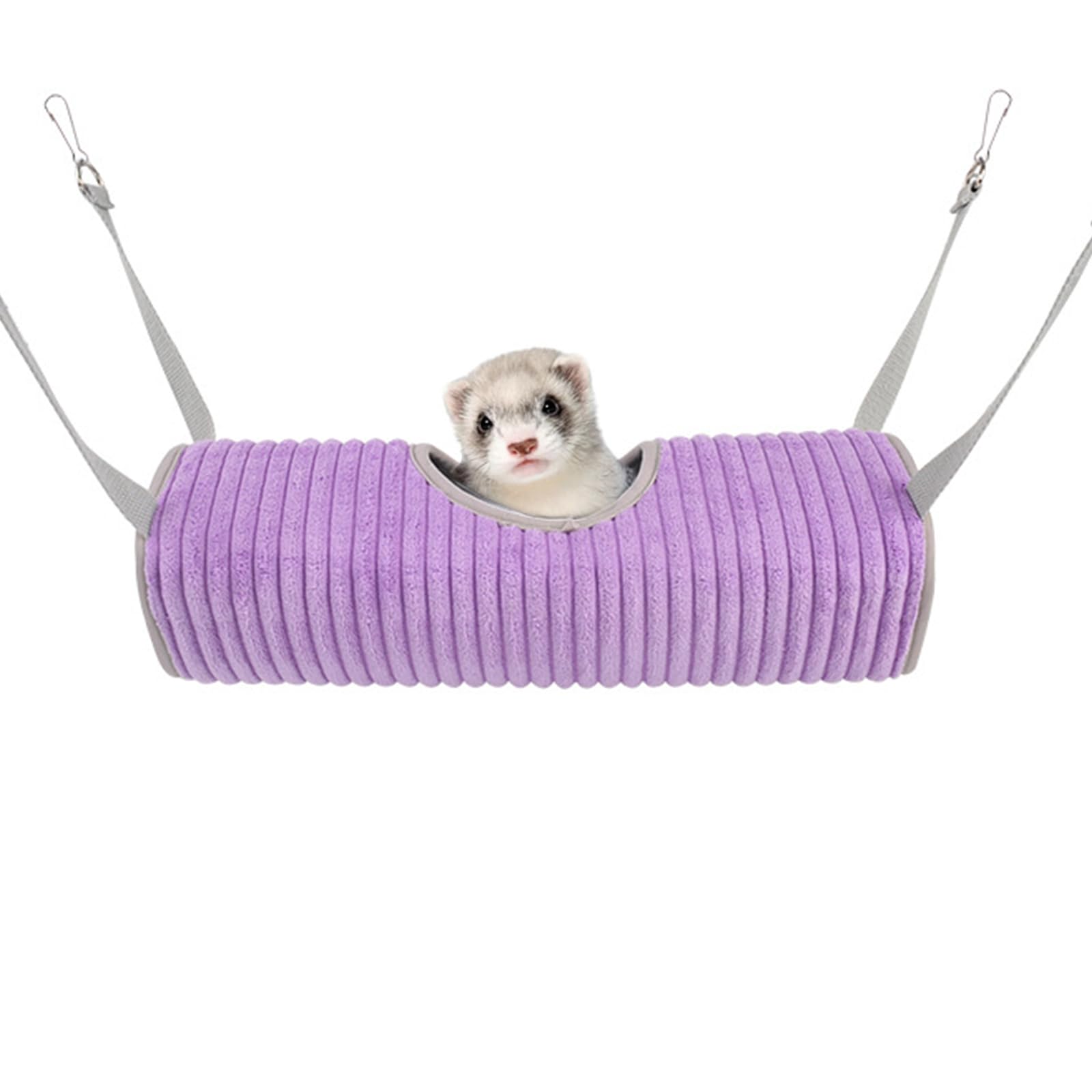 Amazon | フェレットハンモック トンネル型 小動物の家 休憩所