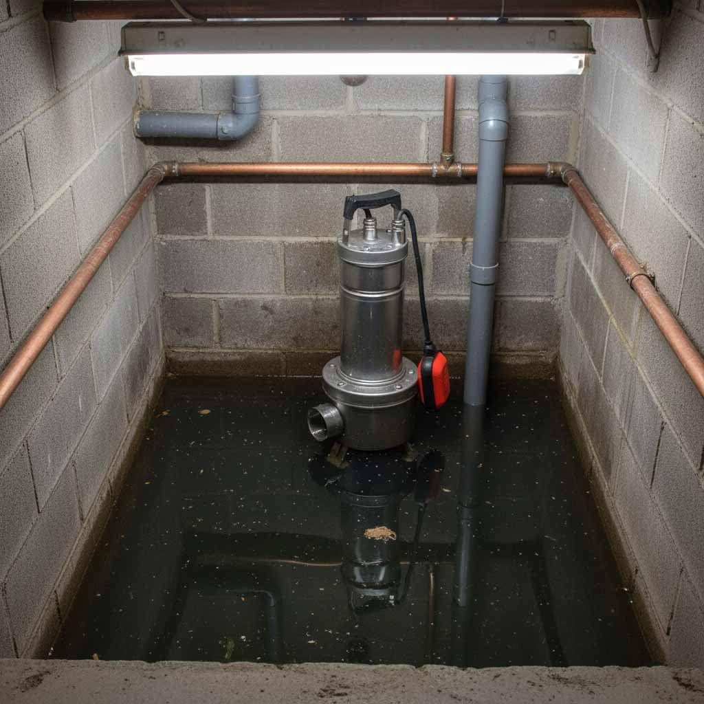 DAB FEKA VS 750 M-A Pompa centrifuga sommergibile in acciaio inox con galleggiante per drenaggio delle acque reflue 0,75 kW / 1 HP monofase