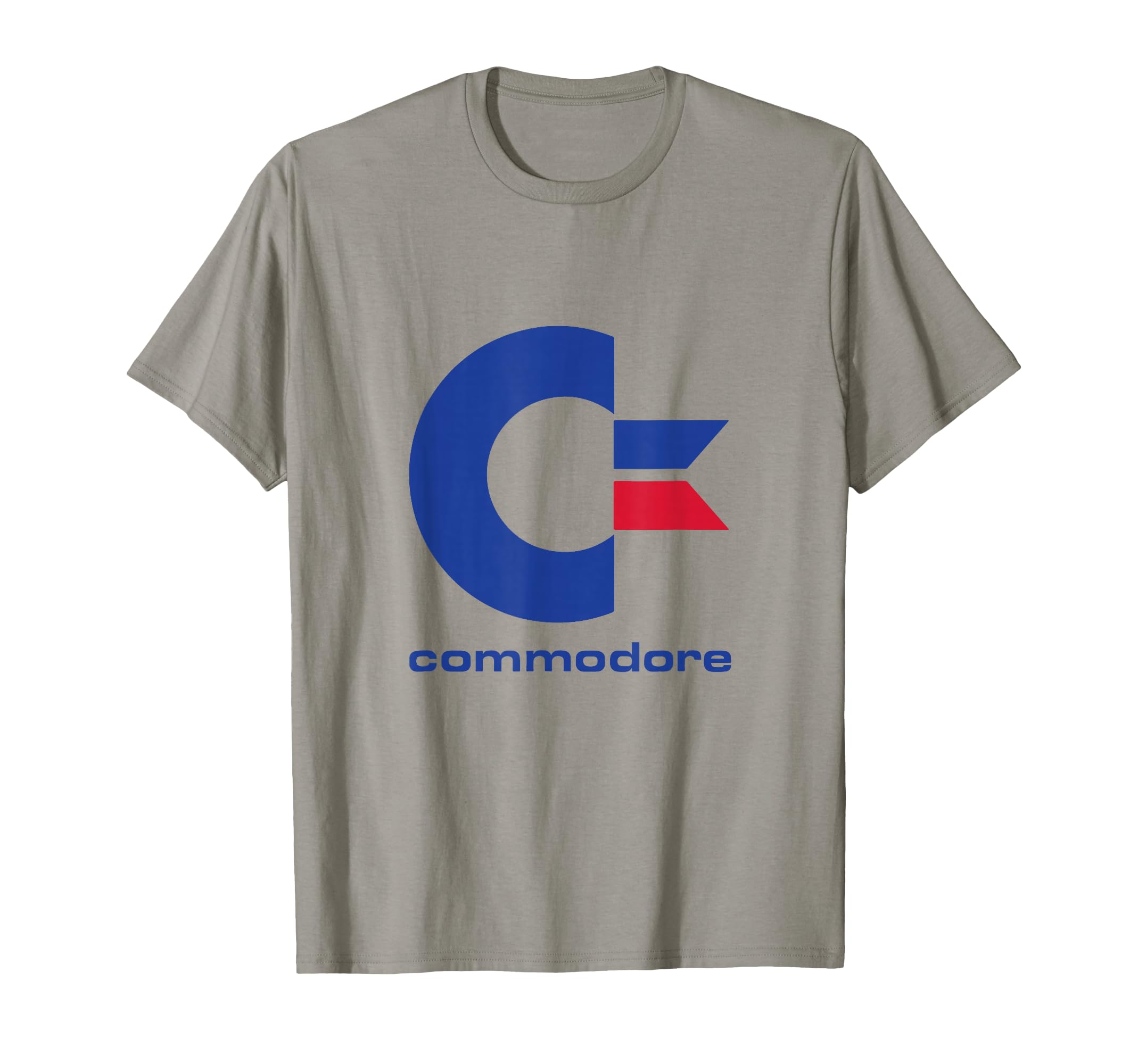 Commodore - C64 - Capital Letter Blue/Red & Commodore T-Shirt