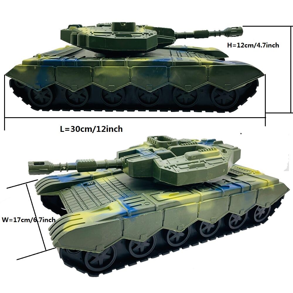 JuanKidbo Panzer Spielzeug Set | 3 Panzer Mit Soldaten Für Jungen