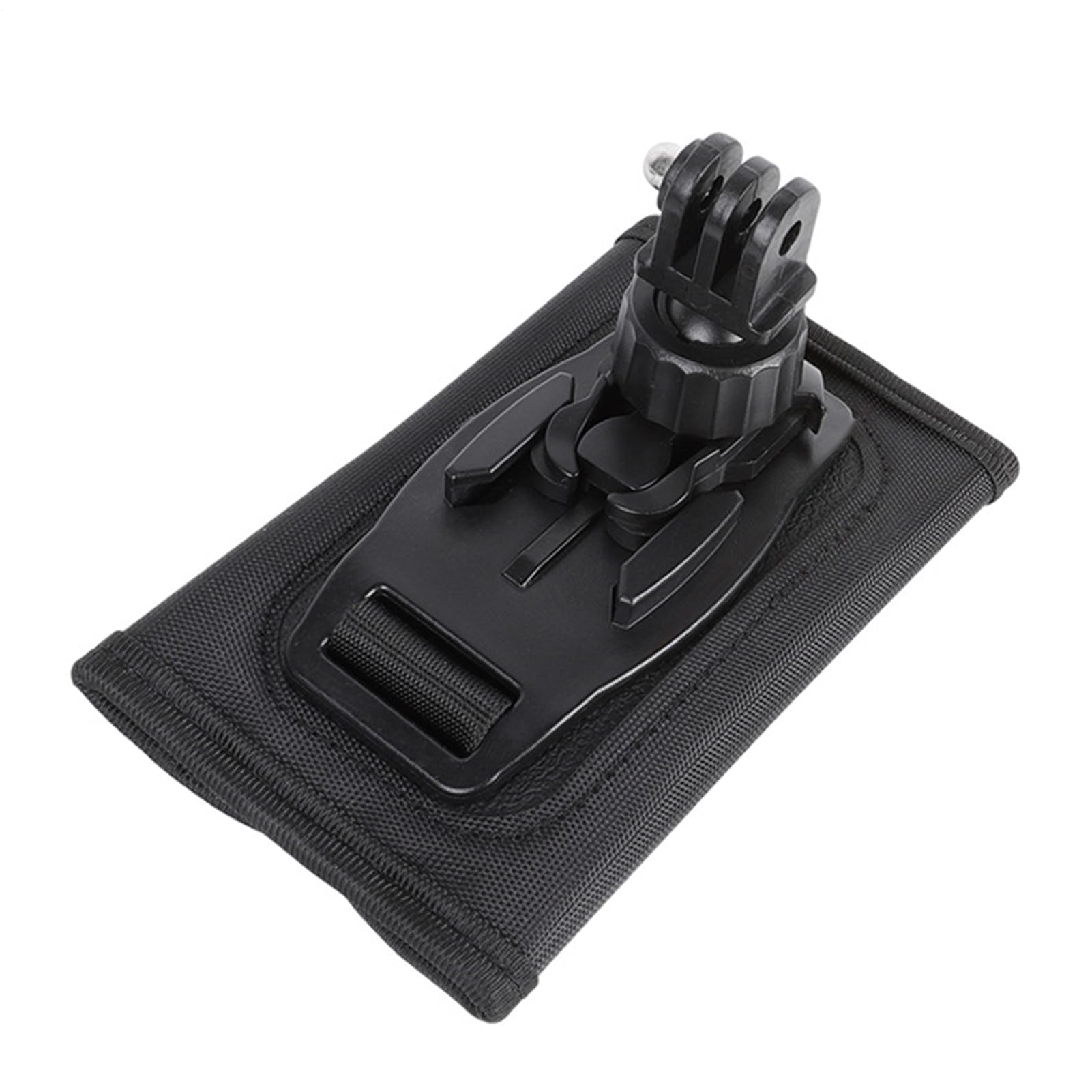 Support de Caméra pour Sac à Dos,Support de Sangle pour Caméra d'action - Accessoires De Sac Antidérapants, Support De Bretelle Rotatif À 360 Degrés Antichoc pour Vélo Camping Et Aventure