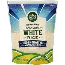 WHOLE FOODS MARKET Organic Regenerative Long Grain White Rice, 32 OZ