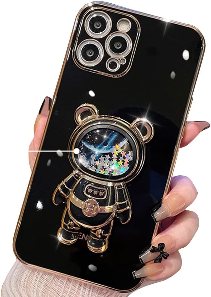 Casechics Compatible with iPhone Case,Cute Astronauts