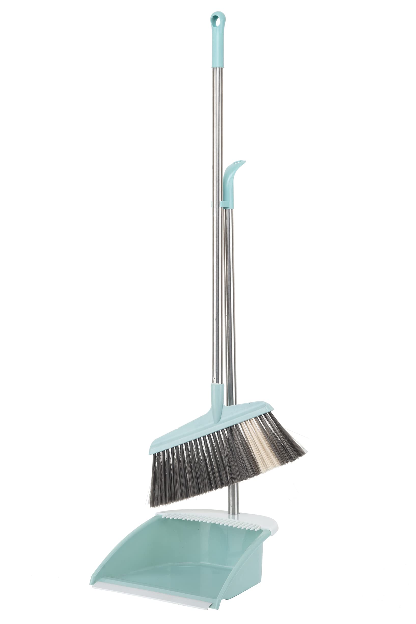 IMUU Broom Dustpan Set with Stainless Steel Long Handle Durable Material Household Multifunctional Cleaning Brush Sweep Clean Supply Dustpan Stand Up Broom. (B0B7BNK1F5) Amazon Price History, Amazon Price Tracker