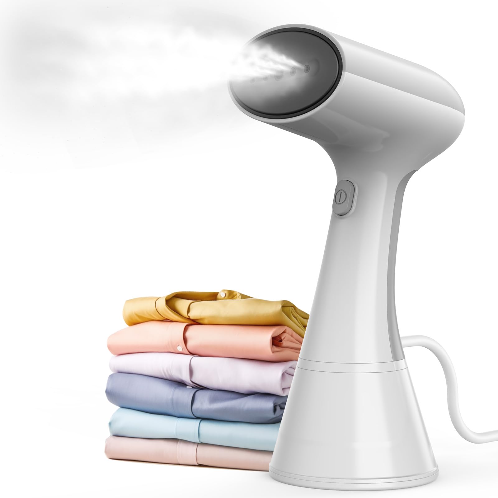 Shenjia Handheld Garment Steamer for Clothes, Travel Steamer for clothing Portable Mini, Turbo Extreme Penetrating Steam Wrinkle reduction, 20s fast heat up steam iron, ideal para el hogar, oficina