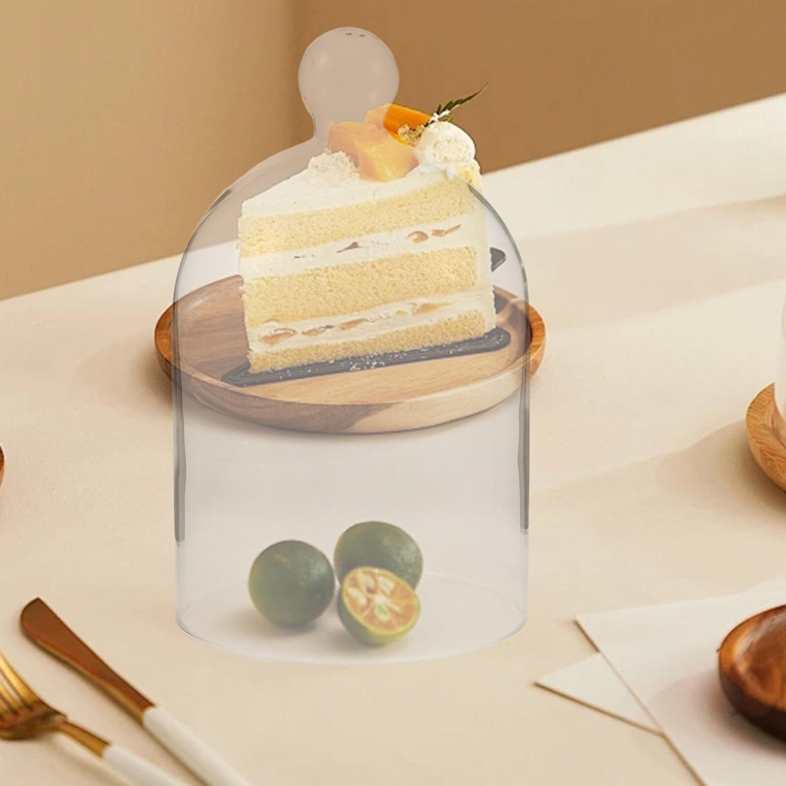 TOYANDONA Sauerteig Wärmer aus Glas für Starter Transparente Glocke zur Fermentation Küchenzubehör für Brotbacken