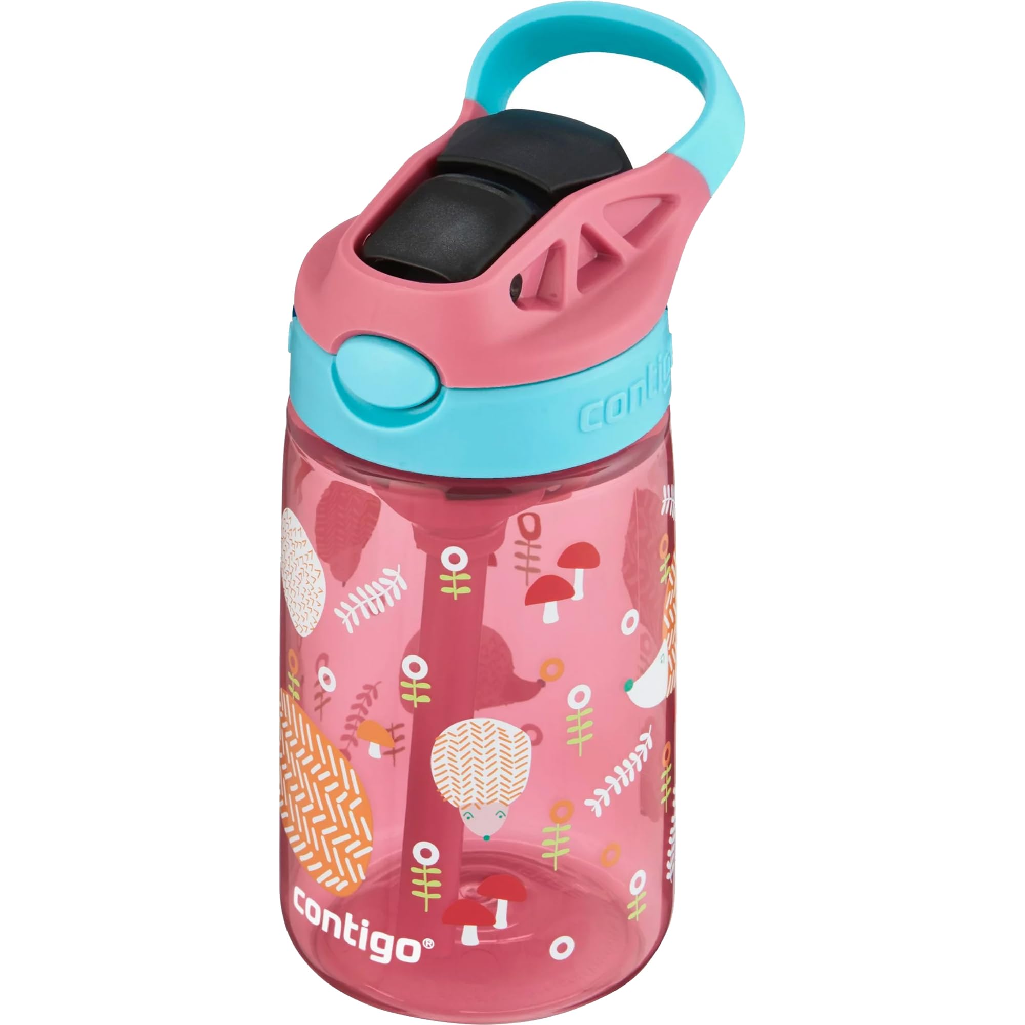 Contigo Wiederverwendbare Wasserflasche – 400 Ml, Aus Polypropylen, Farbe Auberginen-Punsch