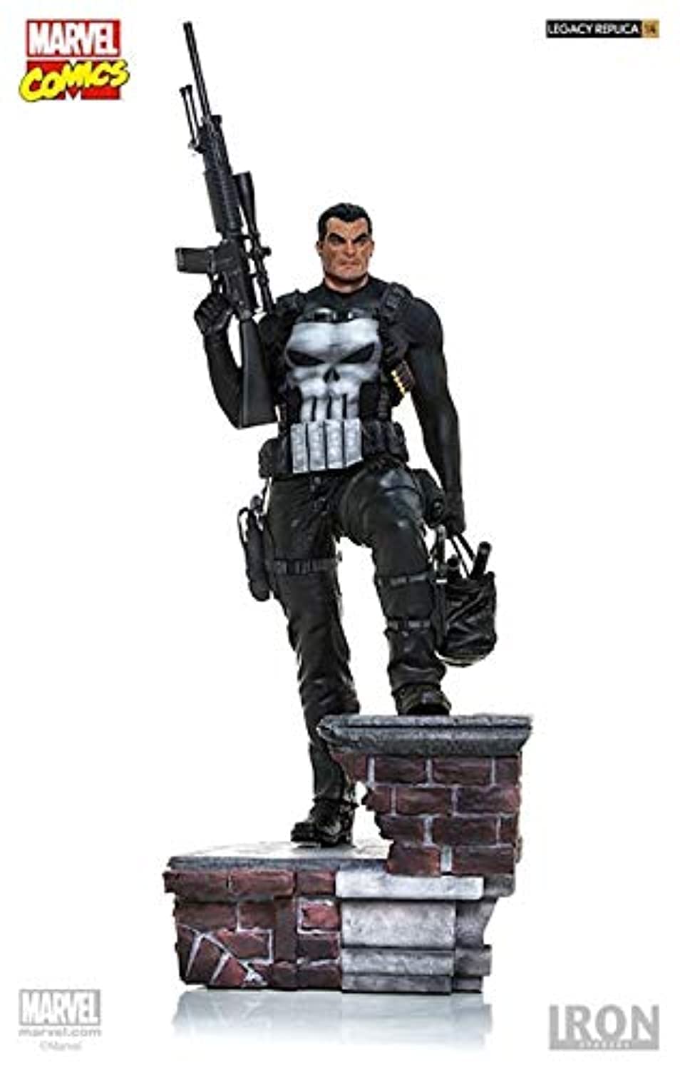 Iron Studios The Punisher Legacy Replica Statue, Multicolor