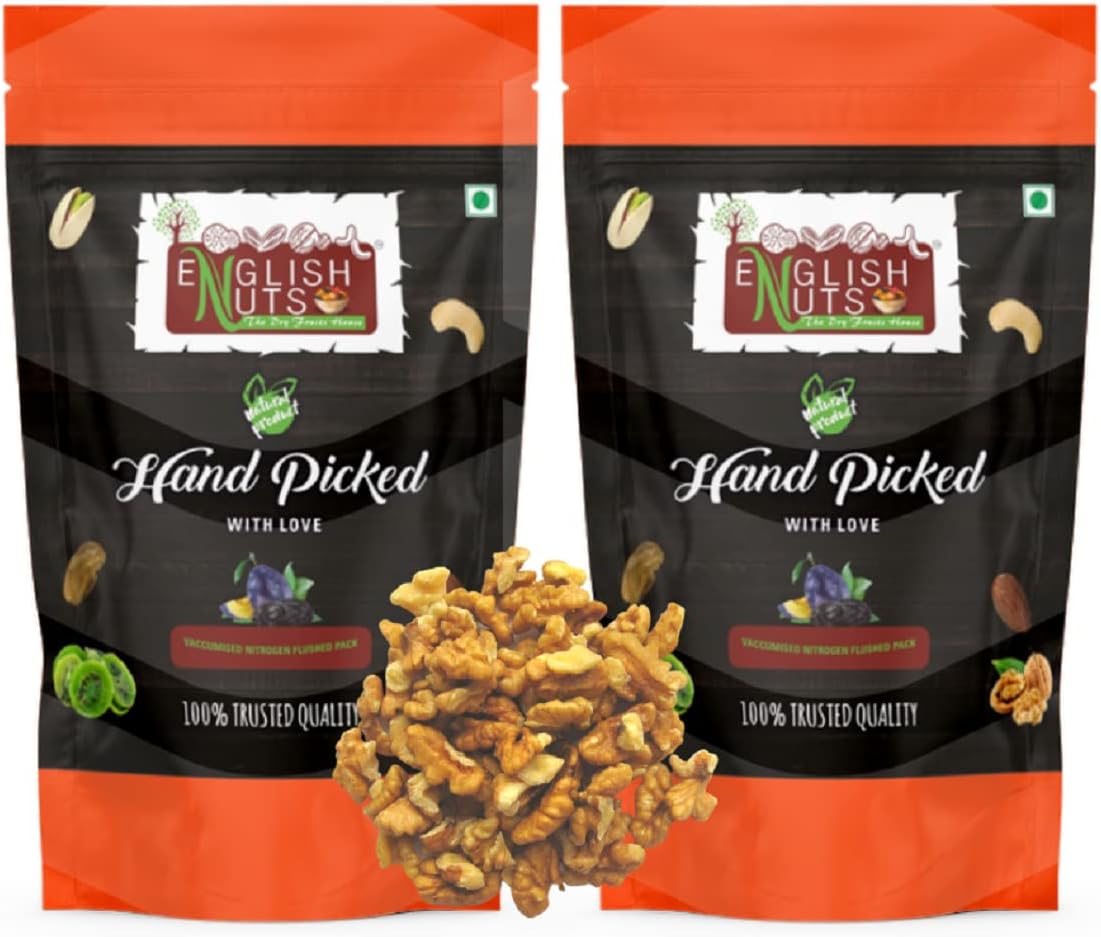 English Nuts Himachali Quarter 1 Kg Walnut Without Shell Akhrot Giri, L O W E S T P R I C E