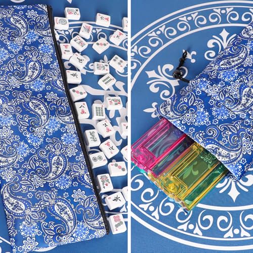 Bolsa para juego American Mahjong con fundas protectoras miniatura 6