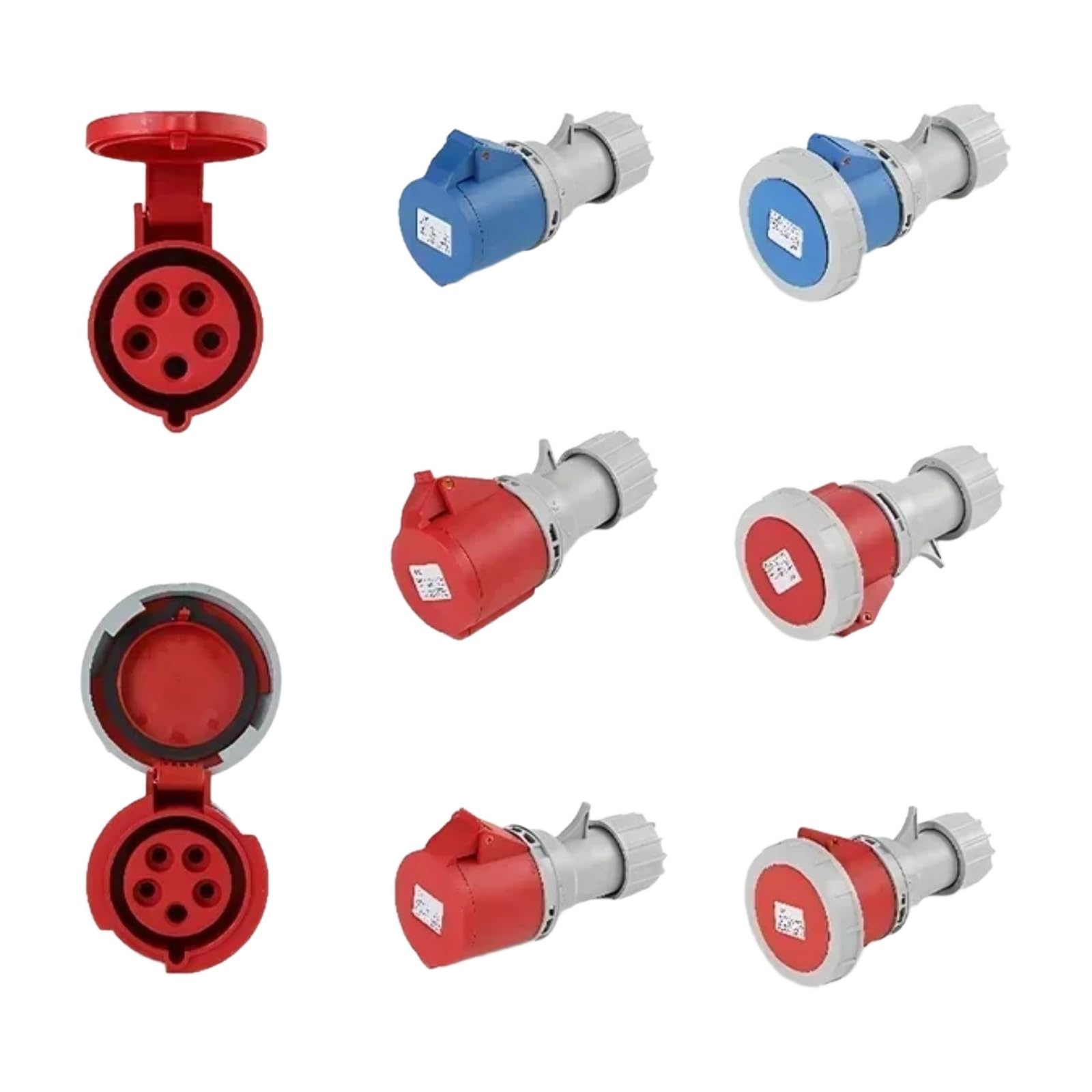 Industrielle Steckdosen IP44/IP67