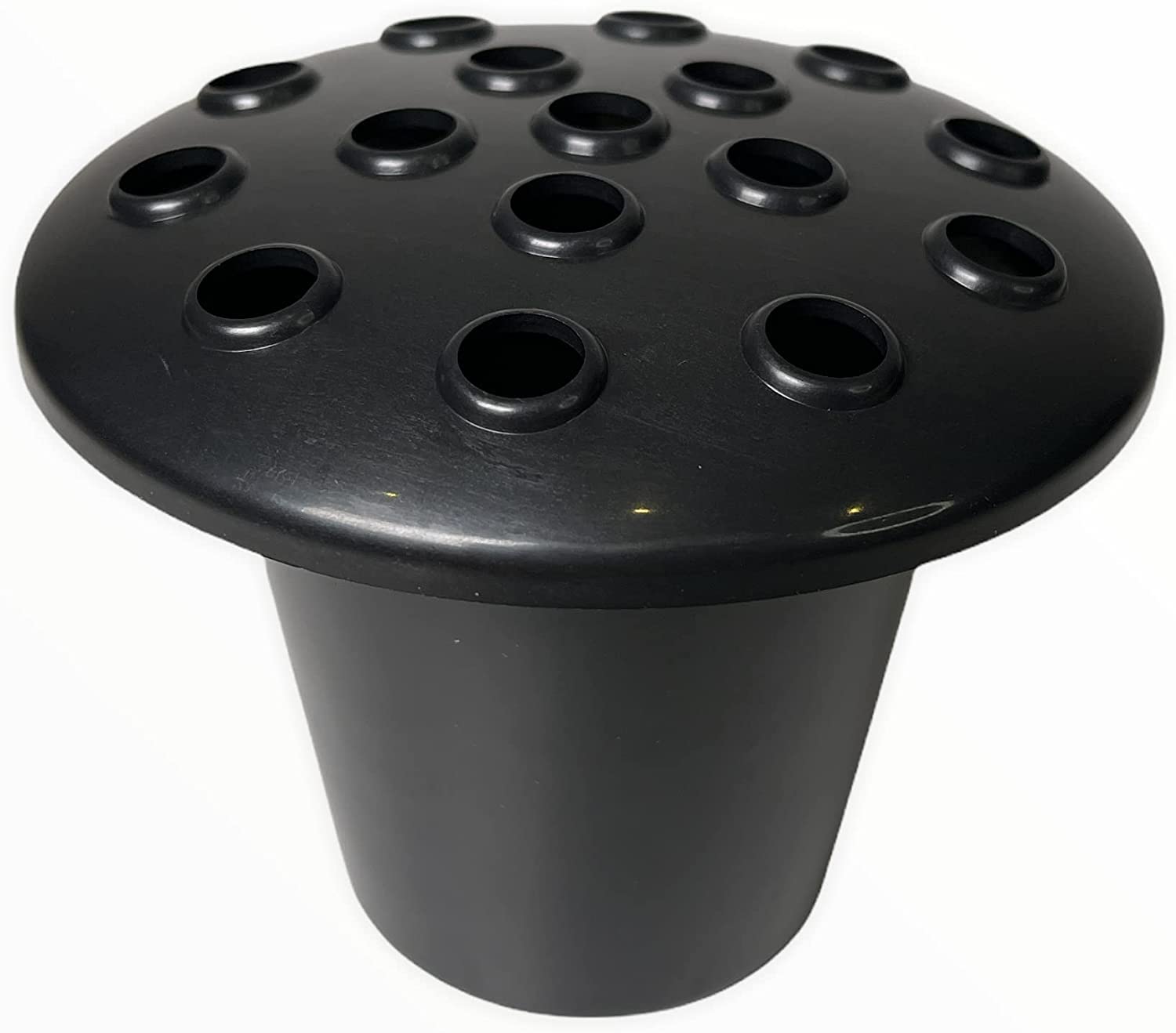 Memorial Grave Vase Inserts (Set of 2), Sturdy Grave Flower Pots, Graveside Flower Holders for Cemetery - Image 4