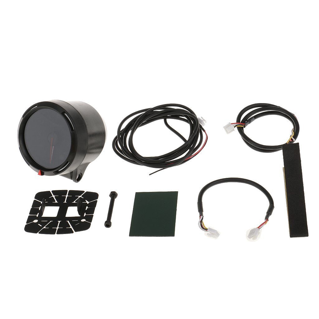 60mm Glow Shift Tinted 7 Colors LED Dashboard Tachometer with Shift