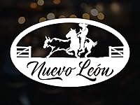 Vista 26 de Durango - Adhesivo adhesivo de vinilo para carros Diseño Charro de México, Calcomanias para Trocas y Carros (12 x 7 pulgadas, Durango)