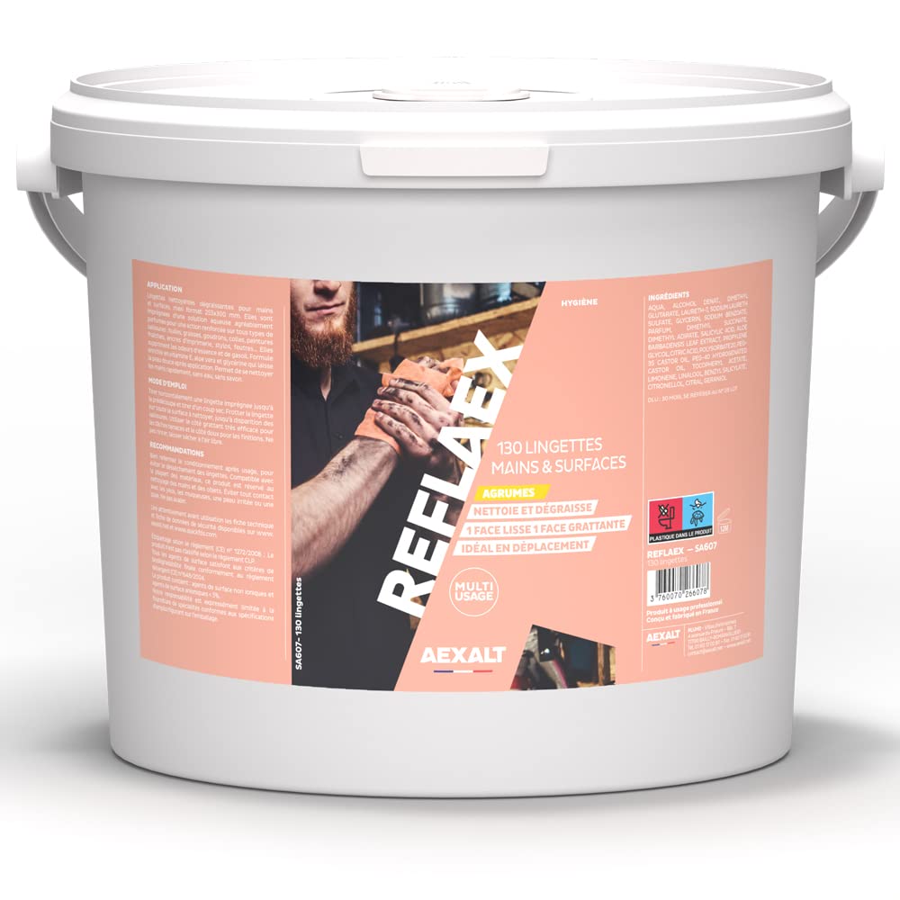 Outifrance - Lingettes nettoyantes/dégraissantes