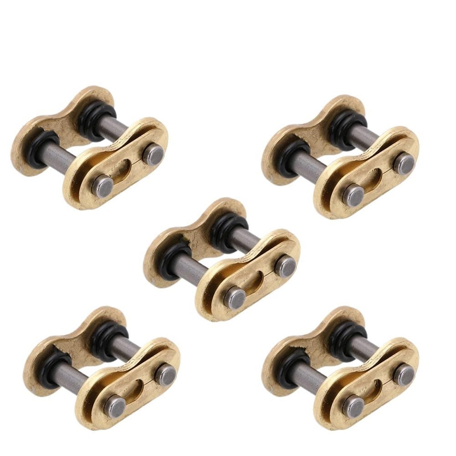 Catene per moto 420 428 520 525 530HV Collegamento Anello Fibbia Moto Catena di trasmissione