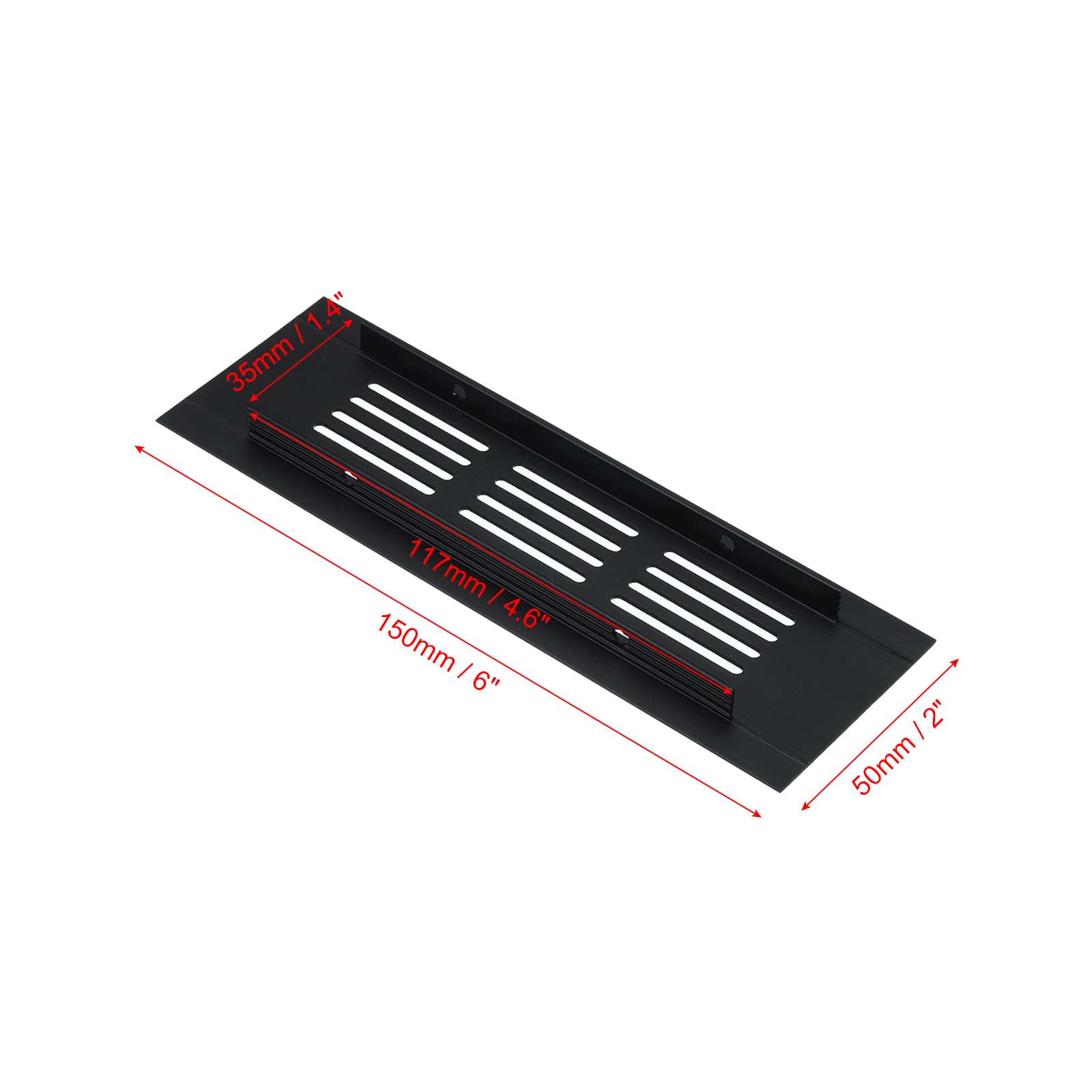 PATIKIL 6 x 2 Inch Door Air Vent Cover - Image 2