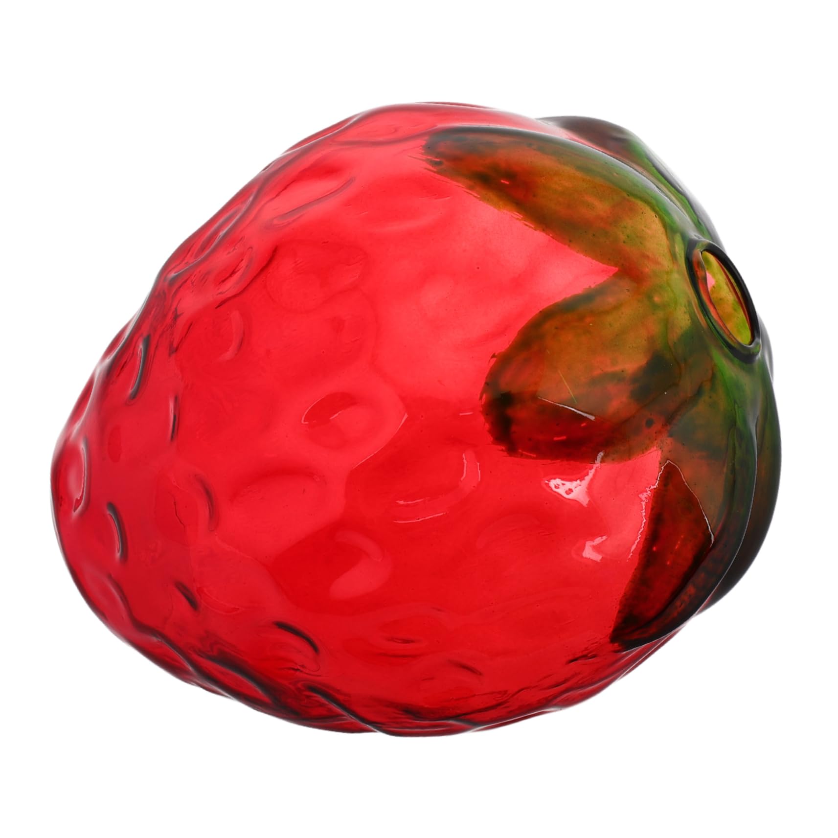 Alipis Cute Strawberry Shaped Glass Cup for Juice and Tea Fun Drinkware for and Fruit-themed Events Capacity Glass