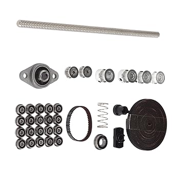 review 3D Printer Drive Upgrade Kit, Steady Running Easy Assembly 3D Printer Belt Drive Kit 3D Printer Accessories Upgrade Parts for Printer Failure Problem Solve