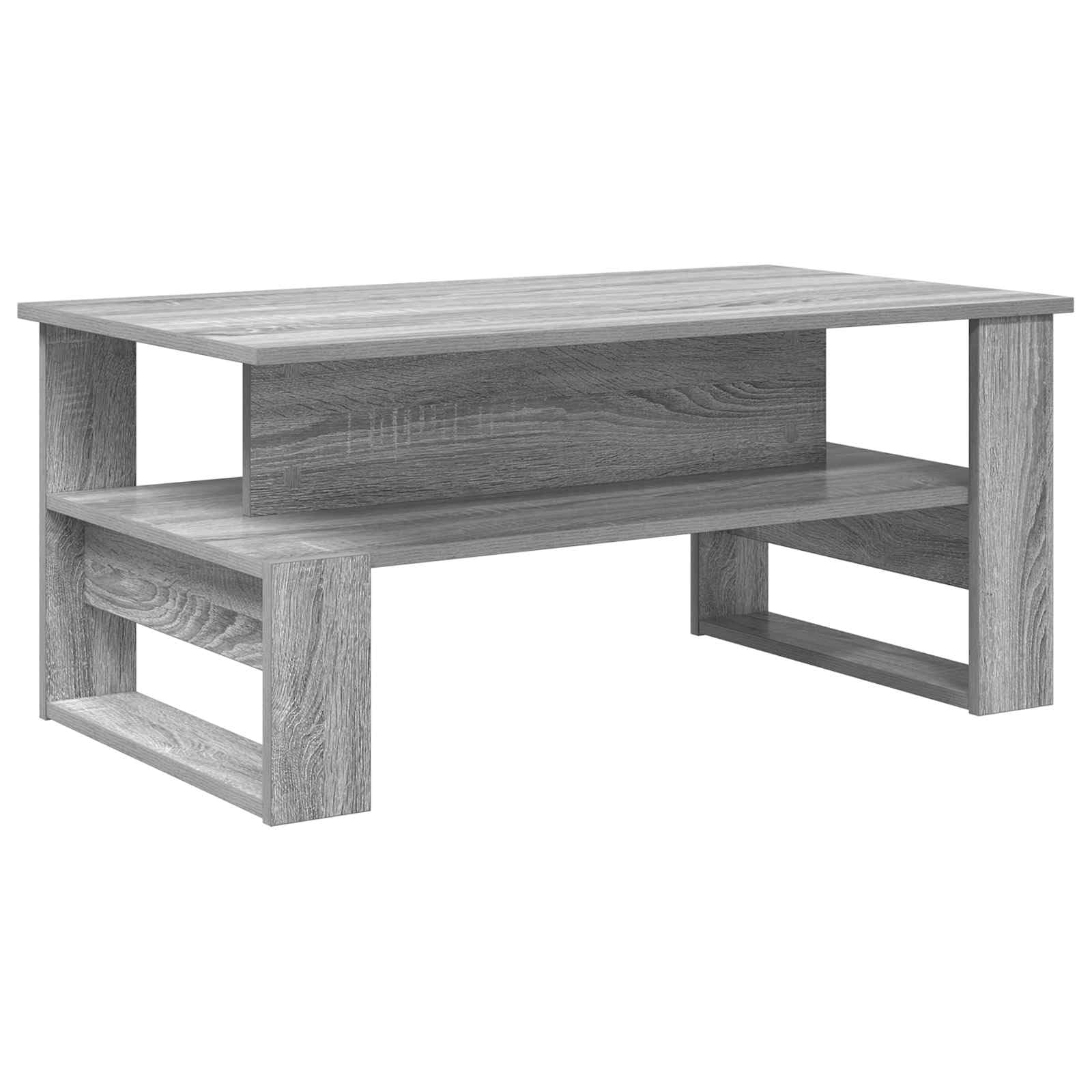 Table Basse Gris Sonoma 90 x 50 x 40 cm Bois d'ingénierie,Tables Basses,14.32kg-8000217