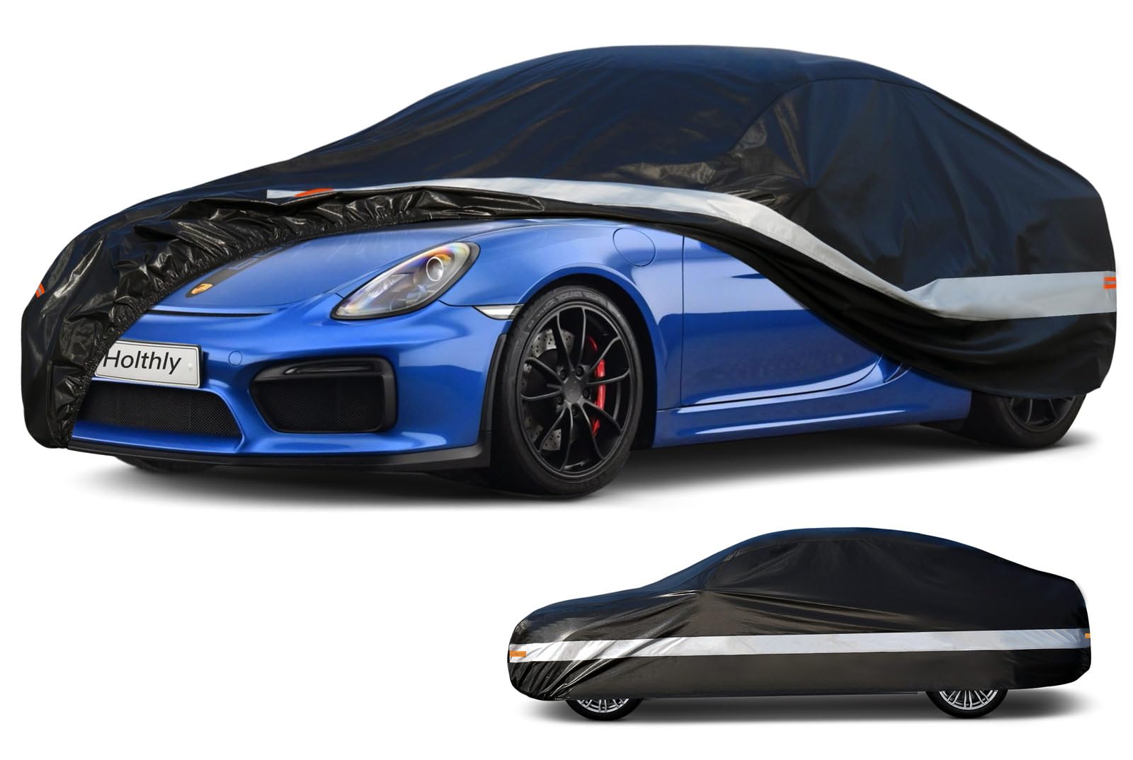 10 Layers Car Cover Waterproof All Weather for Coupe Hatchback, Outdoor Car Covers Custom Fit for Audi TT, BMW Z4, Crossfire,Toyota 86, Porsche 718 Cayman Boxster, Subaru BRZ, Ford Focus,etc